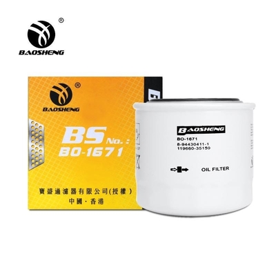 Фильтр для масла 80mm OD P550422 экскаватора Yanmar двигателя дизеля